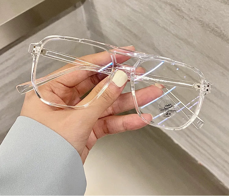 Square Double Bridge Women Eyewear