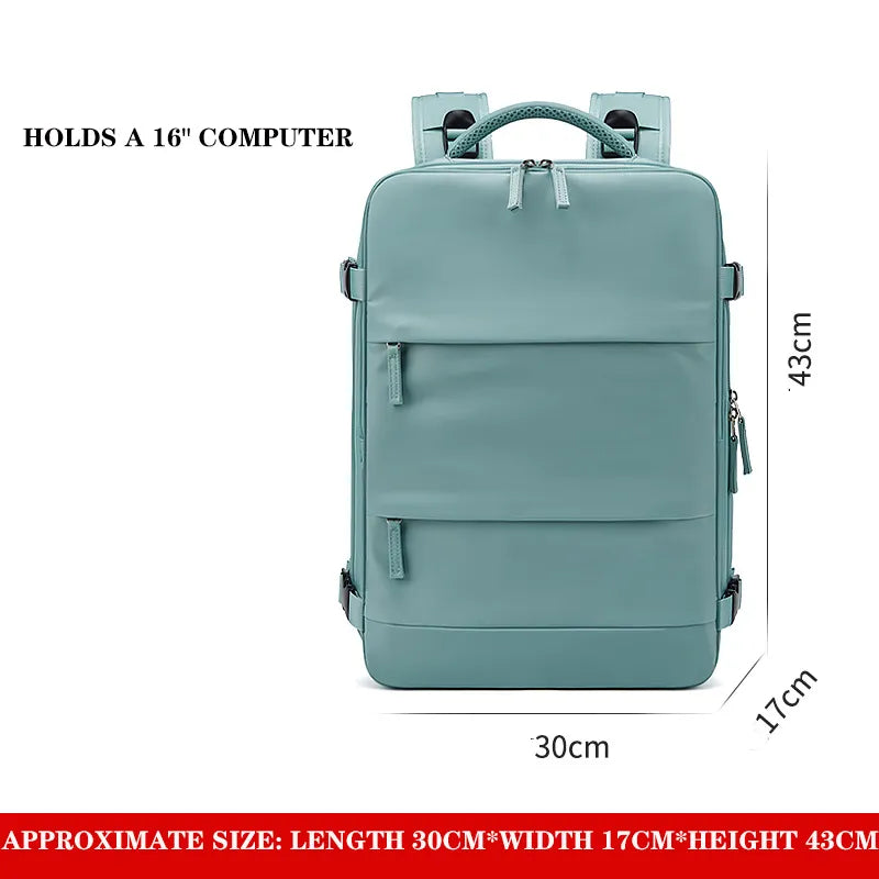Buylor Travel Backpack Multi-Function Suitcase USB Charging