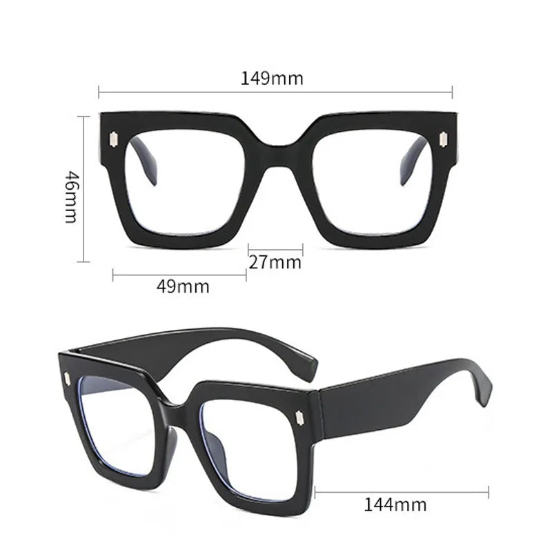 Anti-Blue Light Myopia Women Eyewear