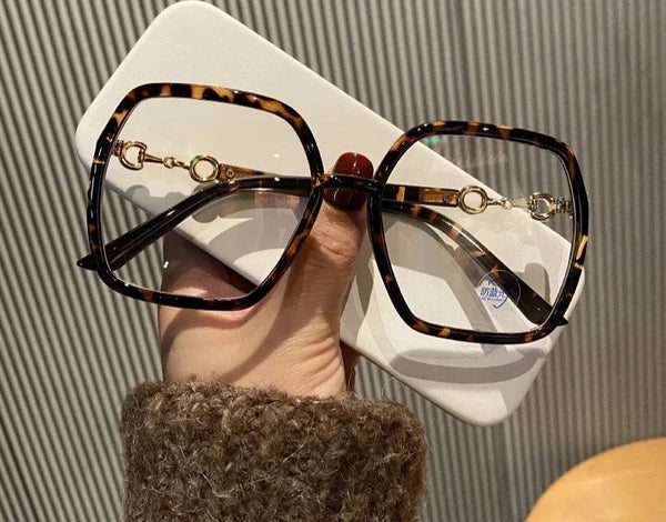 Anti-Blue Light Square Frames Reading Glasses