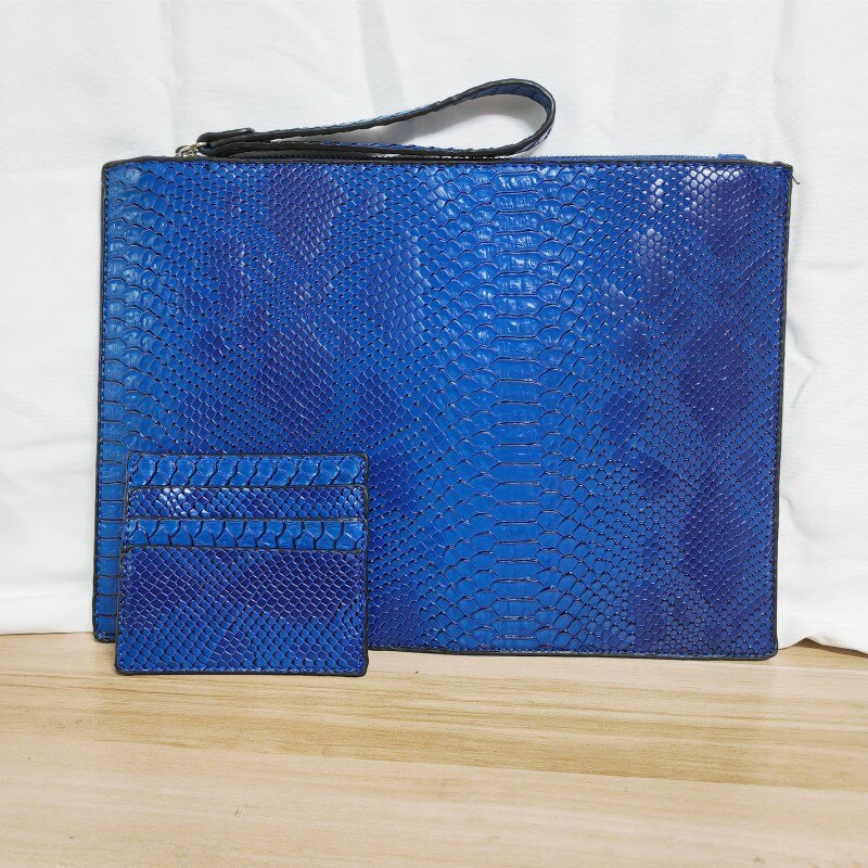 Snake Pattern Envelope Women  Clutch