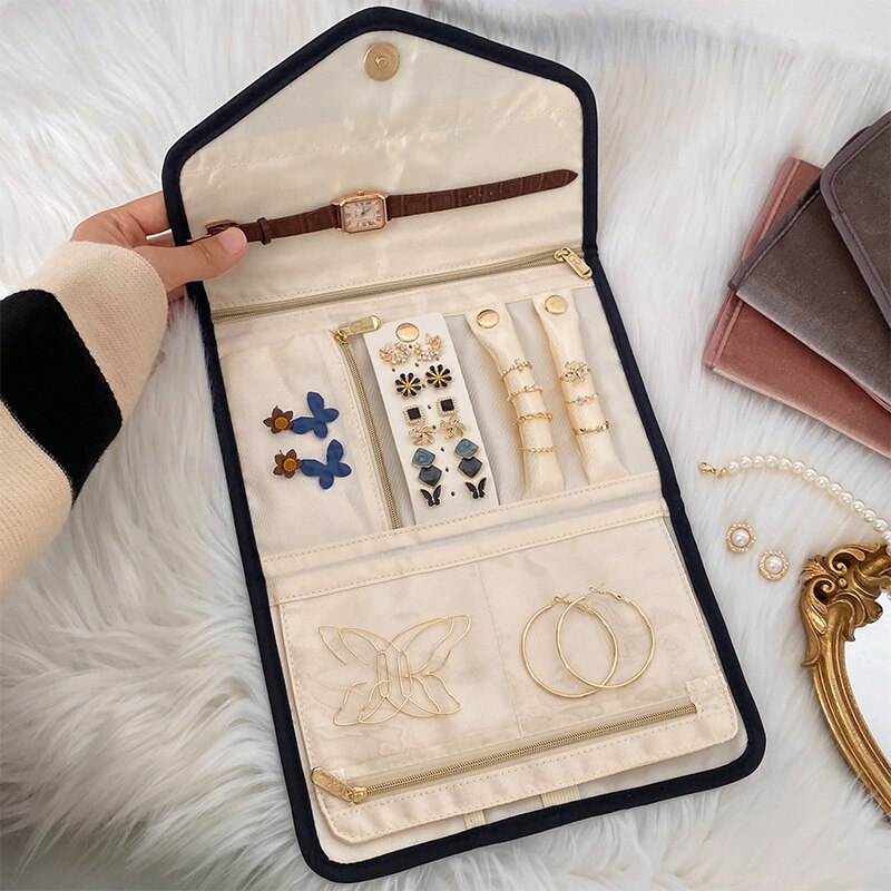 Travel Portable Jewelry Foldable Organizer
