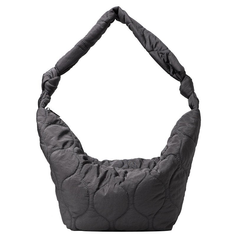 Padded Big Crossbody Hobo Bag