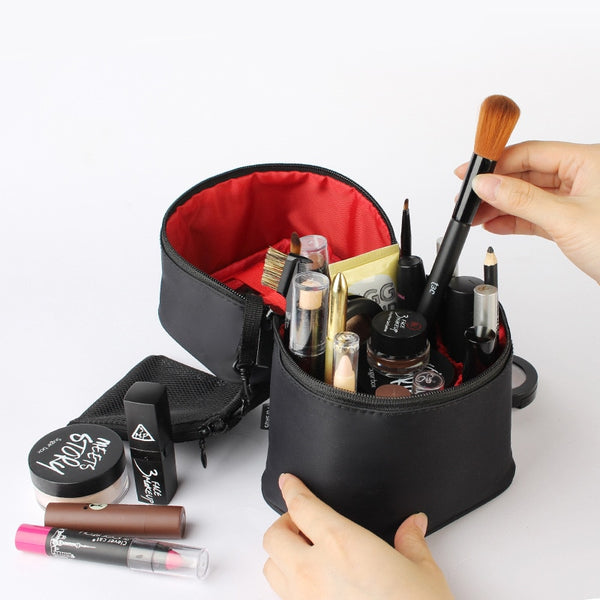 Ladies Travel Bucket Cosmetic Storage Bag