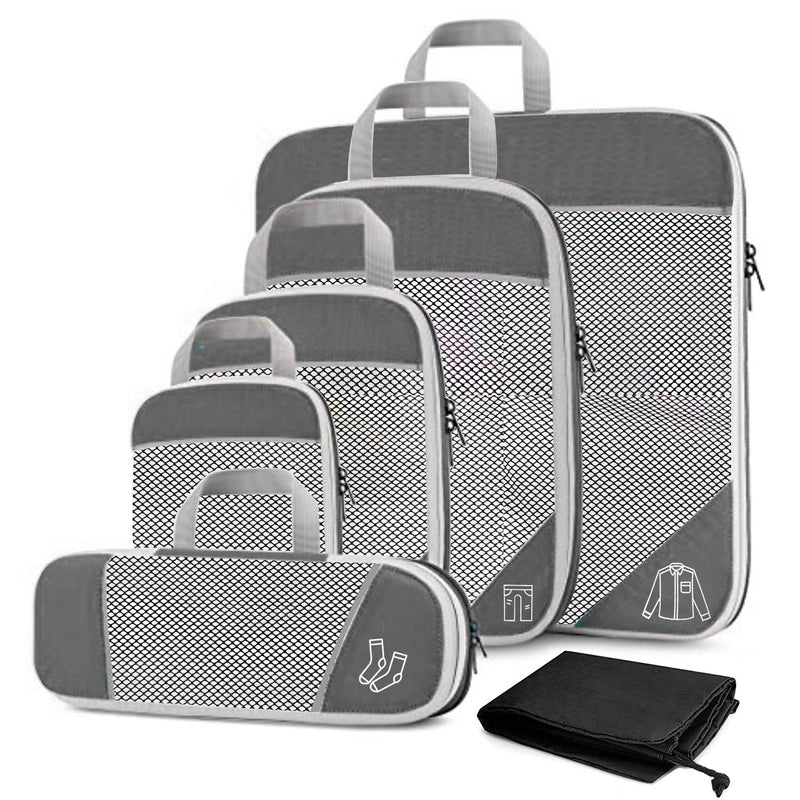 6PCS Compressed Travel Storage Organizer Set